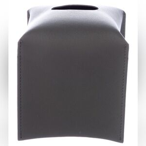 Nicole Sassaman Leather Tissue Box Cover